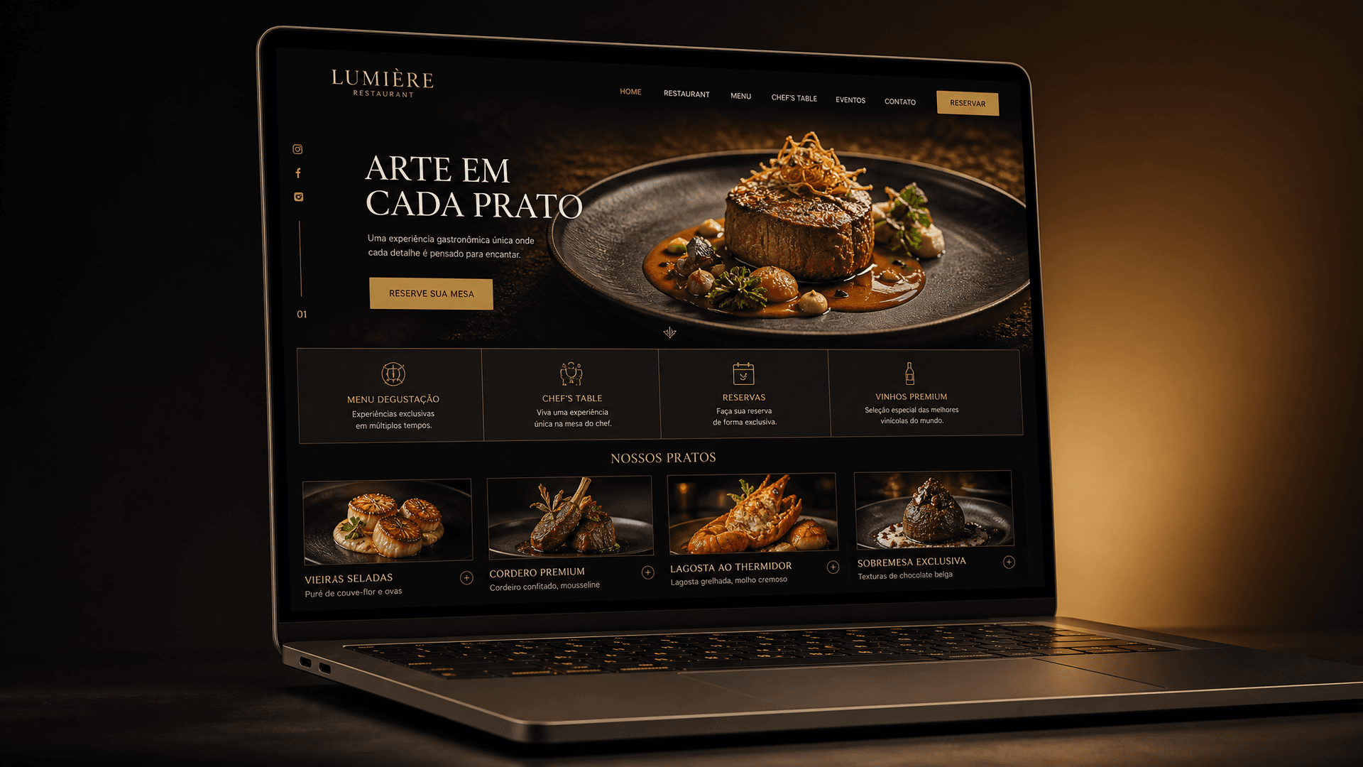 Projeto Restaurante Premium